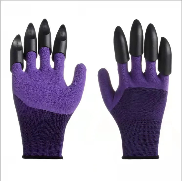 Gants de jardinage à griffes