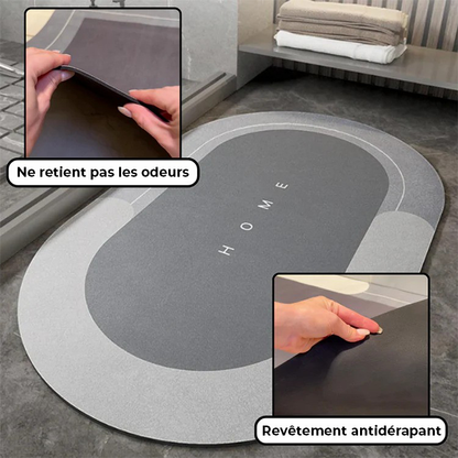 Tapis ultra absorbant et antidérapant - Absorbia®