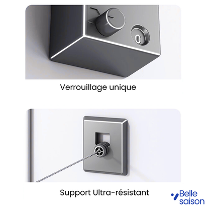 Corde à linge rétractable - Airflex®