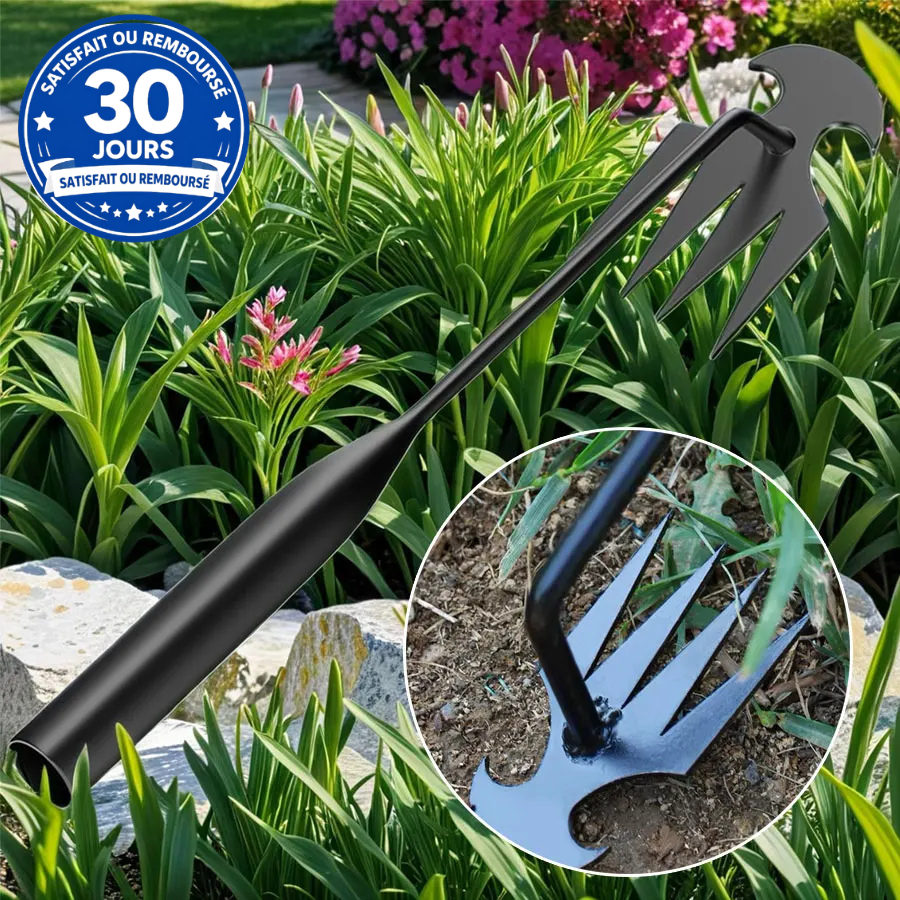 Houe de jardin ultra-résistante